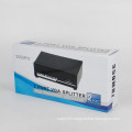 350MHz High Resolution 2port VGA Splitter video Amplified Splitter VGA 1x2 splitter